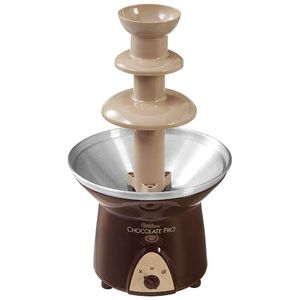 Wilton Pro Fuente para olla caliente de chocolate: diseñada para mantener el chocolate derretido y fácil de remojar, 3 capas, 16 pulgadas de alto, capacidad de 4 libras