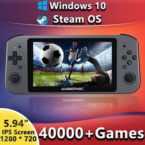 Win600 Handheld Game Console Win10/Stoom OS Systeem 5.94 