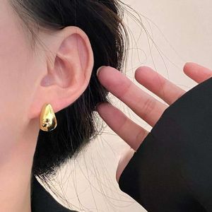 Wind ~ Boogvormige gouden gewone ring voor voor vrouwen geavanceerde Instagram Minimalistische 2023 Nieuwe trendy oorbellen