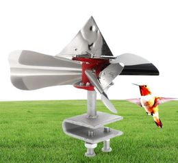 Énergie éolienne Scaruter à 360 degrés Reflective Birds Repulsents Decy extérieur en acier inoxydable Orchard jardin Pest Contrôle Y2001068157343