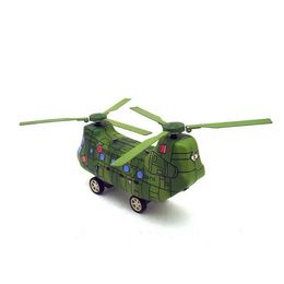 Toys Toys Adult Series Retro Style Toys Metal Tin Twin V vis Hélicoptère Transport Aircraft Corloge travail Toys Rétro Toys S2452444