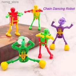 Toys de bend-up Dance Robot coloré moulin à vent Danse enroulée Twisted Split Petit homme Swinging Toy Birthday Gift Y240416