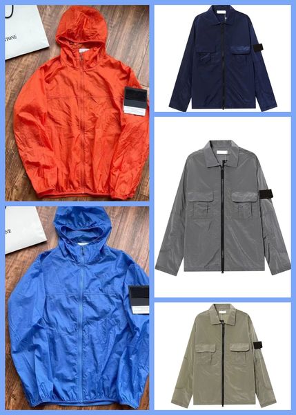 Windbreaker Jacket Designer T-shirt Designer Sweat-shirt sweat-shirt Fashion Mens Mens Designer Jacket Caps Cascus Classic Windbreaker Zipper Hoodies Compagny