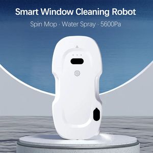 Robot nettoyeur de vitres, grand Spray d'aspiration, aspirateur électrique antichute, télécommande, 240131