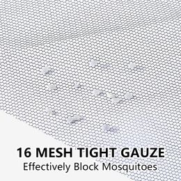 Mosquito Mosquito Net auto-adhésif Anti moustique Mosquito Mesh Diy Free Cutting Mosquito Net Anti Fly Insect Curtain Screen