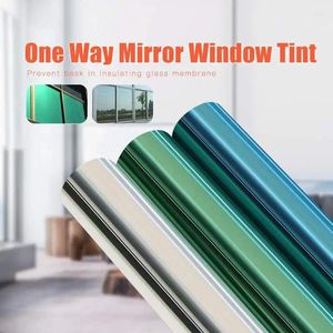 Autocollants de fenêtre 1/3/5 MX60CM Film de miroir à sens unique
