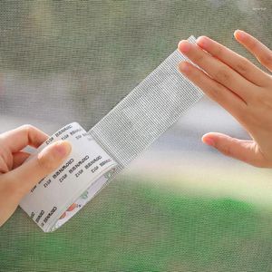 Vensterstickers 1roll/200 cm zelfklevende net net maasreparatie tape anti-insect muggen gebroken gaten scherm