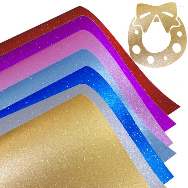 Autocollants de fenêtre 30x15cmsticky dos coloré auto-adhésif artisanat en plastique permanent signe de lettrage autocollant film de Noël pour décalage