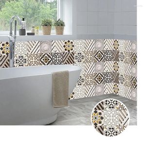 Raamstickers 3D muursticker tegels 10 stuks schil en plak zelfklevend verwijderbaar behang op keuken backsplash badkamertegel