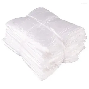 Raamstickers 50 stuks wegwerpbadkuiphoes bekleed met plastic zak geschikt voor salons, gezinnen en els