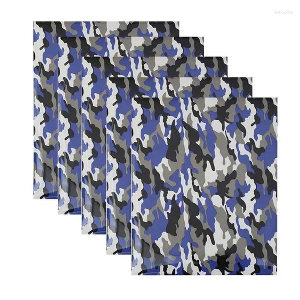 Stickers de fenêtre Camouflage Camouflage Transfert 10 12 pouces fer sur les feuilles HTV pour vêtements Easy Cut Decor Film Craf Paper T-shirts