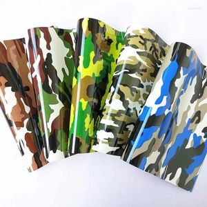 Raamstickers Camouflage TPU Warmteoverdracht Vinyl Snijpers Film Opstrijkbaar T-shirt HTV-afdrukpatroon voor stoffen ambachtelijke decor Cricut