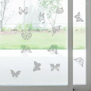Autocollants de fenêtre en verre à ressort statique créatif, s'accroche pour empêcher les impacts d'oiseaux, Anti-Collision, fourniture de décoration pour la maison
