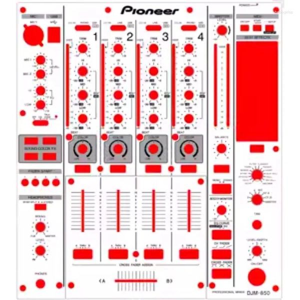 Pegatinas de ventana Controlador de DJ Película protectora CDJ2000 Panel de encendedor de disco limitado Etiqueta de piel Color personalizable