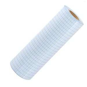 Vensterstickers eenvoudig aanbrengen met rooster tape roll -overdracht papier duidelijk lijmplaat diy 30,5 cmx100 cm positionering van huisdieruitlijning thuisstickers