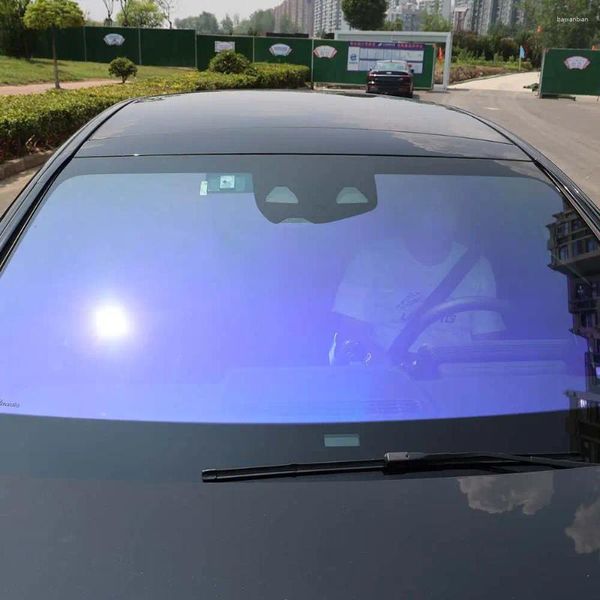 Autocollants de fenêtre Hohofilm 76,9% VLT Chameleon Tint Car / House Film Auto Glass Sticker 99% UV Proof Solar Pet