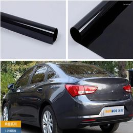 Vensterstickers hohofilm 80cmx30m zwarte film zonnetint auto-styling auto-autolass huis 99% UV Proof Protection