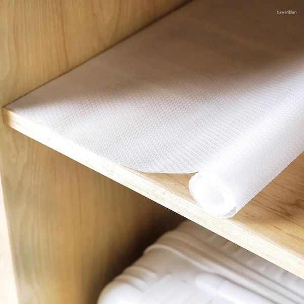 Autocollants de fenêtre Supplies Dusine d'alimentation à l'épreuve d'humidité Armoire de tapis d'armoire de tapis Cuisine non glissée et imperméable Placemat