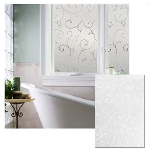 Raamstickers in het donkere zonnestelsel Cool Room Designs Filmglasbloem voor thuis badkamer slaapkamer kantoor