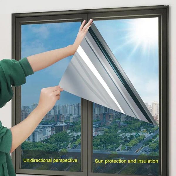 Pegatinas de ventana kit de película práctica aislamiento de vidrio opaco material PVC Oficina de tinte Calor