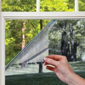 Raamstickers reflecterende eenrichtingsspiegelfilm privacy voor thuisglas zelfklevende tint zon blokkerende thermische sticker
