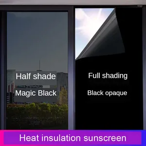 Autocollants de fenêtre ombrage Isolation thermique et écran solaire Anti-Peep Cellophane Film teinté pour le bureau à domicile LBE