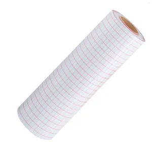 Fichement des autocollants Feuille de transfert réutilisable Facile Appliquer 30.5cmx100cm avec des décalcomanies pour animaux de compagnie Clear Adhesive Tape Roll Alignement Positionnement