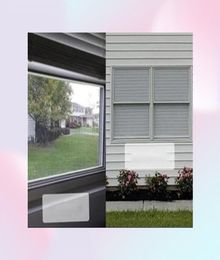 Vensterstickers enkel perspectief glasfilm blinds voorkomt gluren beschermt privacy decoratieve can039t zie buiten3404138