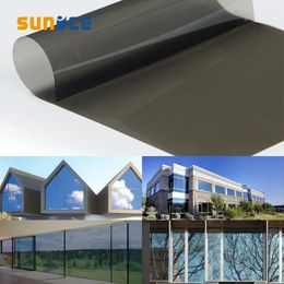 Windowstickers Sunice 35% VLT Anti-UV Proof Nano Ceramic Solar Tint Film Home/Automobile Protection 1.52x60m zonnebrandcrème