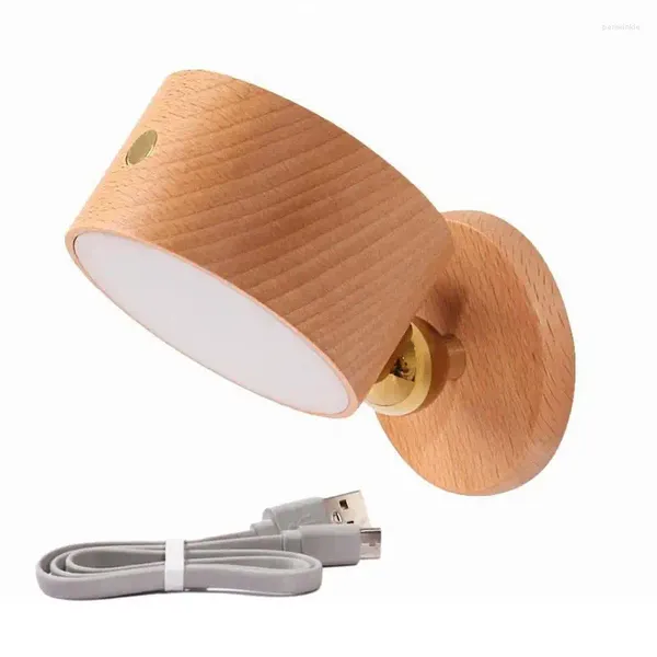 Autocollants de fenêtre Lampes murales durables avec un port USB à batterie rechargeable à batterie pour le couloir Escalier El