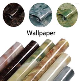 Raamstickers waterdicht en oliebestendig behang zelfklevende marmeren patroon muursticker voor eettafel bureau badkamer woonkamer
