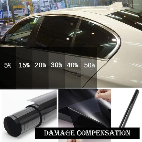 Autocollants de fenêtre Largeur 40/50/60/70/80/90 cm Heat Bloc UV Bloc professionnel Tint Auto Protecteur de voiture Sticker Sticker Shade Film