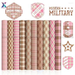 Vensterstickers xfx Plaid Infusible Transfer Paper 1 PCS 12 