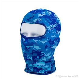 Masques de cyclisme coupe-vent visage complet hiver plus chaud cagoules mode vélo de plein air sport écharpe masque vélo snowboard masque de ski WVT1020
