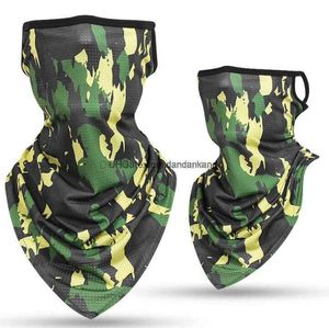 Winddichte magische sjaals Tactical Army Camo Driehoekssjaal Sport Gezichtsmasker Vissen Fietsen Hardloopmaskers Neck Gaiter Cover bandana stofdicht Beschermende kleding