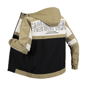 Veste de sport à vent Men Men classique mince briseur de vent grande lettre imprime les vestes de bowling printemps gym de gym