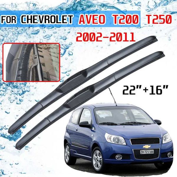 Limpiaparabrisas Para Chevrolet Aveo T200 T250 2002 2003~2011 Accesorios Limpiaparabrisas Delantero Escobillas Limpiaparabrisas para Coche T20 T25 2004 2010L231153