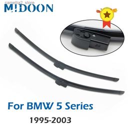 Ruitenwissers MIDOON Ruitenwisser Voorste Wisserbladen Voor BMW 5 Serie E39 525i 528i 530i 540i M5 Voorruit Voorruit Voorruit 26 "+ 22" Q231107