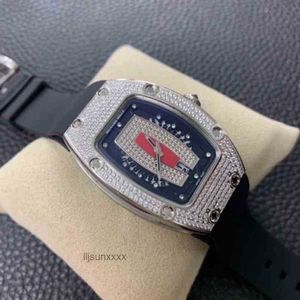 Vin Barrel Luxury Fashion Woard's Watch Richa M entièrement automatique Mécanique Céramique Lumineuse femme Watch Designer Imperproof-Wrists Wrists Wd4r