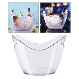 Bouteille de vide de bouteille de congélateur sac à glace de glace à vin bière champagne seau de godet robuste cadeau pour house bar hôtel cuisine restaurant cadeau