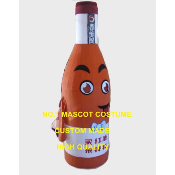 Botella de vino mascota ostume personaje de dibujos animados personalizados Tamaño de adulto Carnaval disfraz de carnaval 3374 disfraces de mascotas