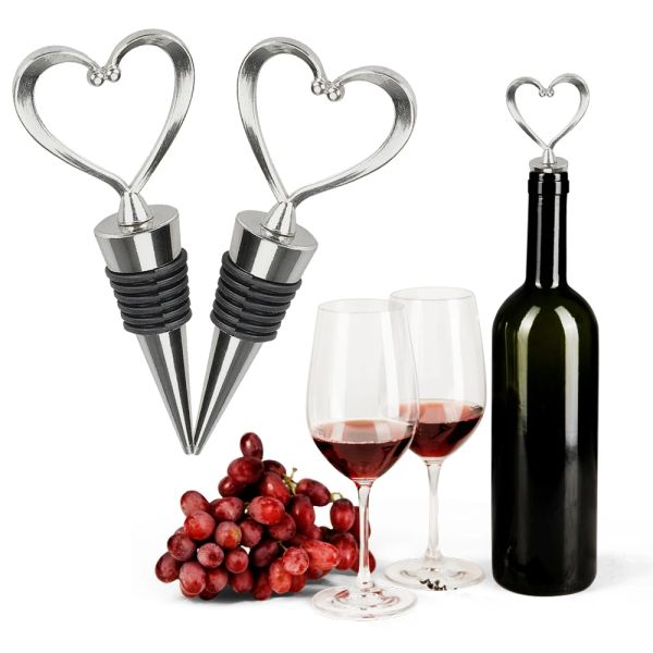 Bouchon de bouteille de vin en forme de coeur/boule, boisson de vin rouge, conservateur de Champagne, cadeaux de mariage en liège pour les amateurs de vin, 1020