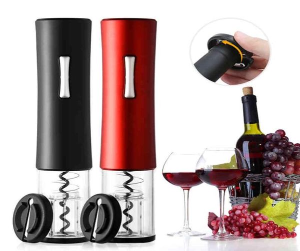 Sacacorchos de vino Sacacorchos inalámbrico abridor de vino cortador de papel de aluminio eléctrico abridores de botellas de vino portátil 2012014986964