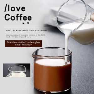 Wijnglazen 100 ml hoog borosilicaatglasbeker met tuit mokken melk koffiegerei geïsoleerd geïsoleerd geschikt voor espresso