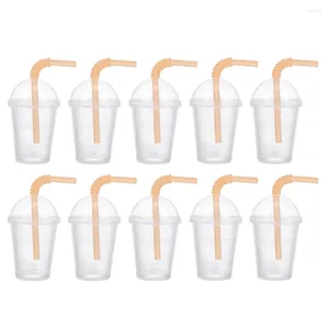 Copas de vino, 10 Uds., tazas de café, taza de té, mousse transparente Tinny en miniatura para uso naranja