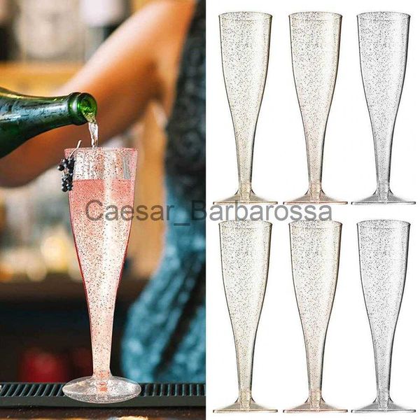 Copas de vino 10 unids Copa Fácil de usar Beber Fiesta de bodas Bar Suministros para eventos Cócteles Copa Flauta de champán Comedor Suministro x0904