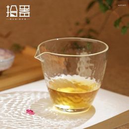 Verres à vin 180 ml Japonais Verre de chaleur Verre Kungfu Thé ensemble accessoires Drinkware Transparent Isulate Isulater Vaso Beer Tass
