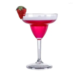 Cepas de vino 1 PC Cóctel acrílico creativo Glass Cool plástico Bar Martini PC Margaret Champagne Cups