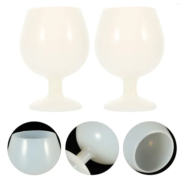 Copas de vino, 2 uds., accesorio Vintage de silicona para el hogar, suministro de agua para el hogar, copa de Gel de sílice, bebida multifunción