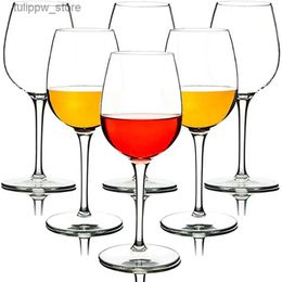 Wijnglazen 2 Tritan plastic rode wijnglas, niet-breekbare cocktailglazen voor familie, bruiloften, feesten, reizen, picknicks, sapglazen L240323
